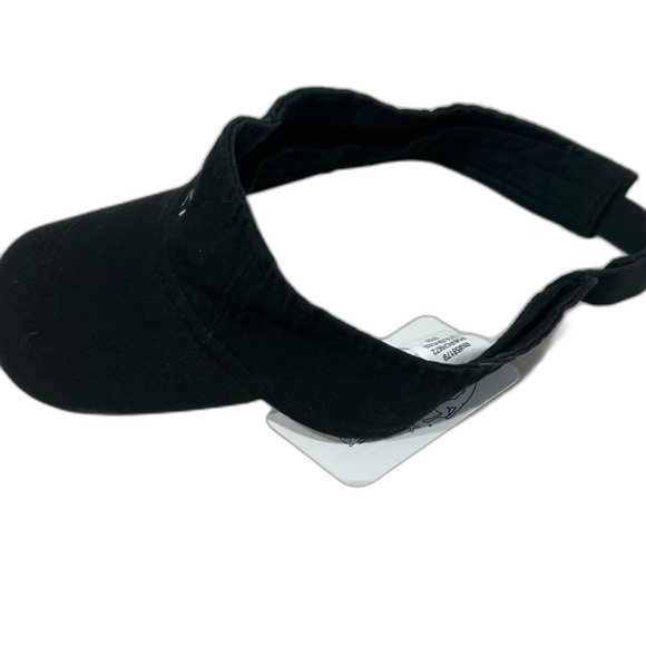 Cape Shark Visor Hat Women's Adjustable Strap Color Black - Picture 5 of 9